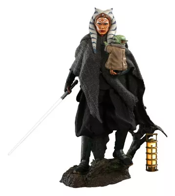 Buy Ahsoka Tano & Grogu Star Wars The Mandalorian Action Figure 2 HOT TOYS SIDESHOW • 342.59£