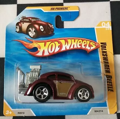 Buy Hot Wheels 2010 HW Premiere Volkswagen Beetle 004/214 #04/52 • 9.99£