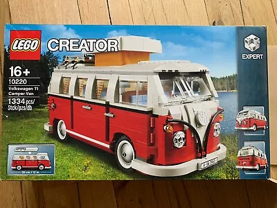 Buy LEGO Creator Expert Volkswagen T1 Camper Van (10220) PLUS Light My Bricks Set • 30£