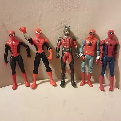 Buy Spiderman Action Figure Bundle Various Figures Marvel Superhero • 15£