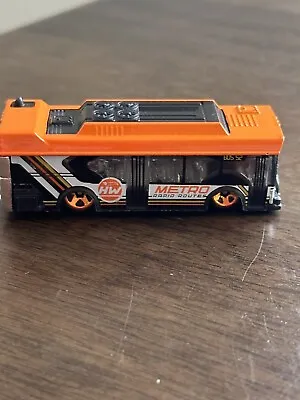 Buy Hot Wheels - HW Metro - Ain't Fare Orange & Black Bus - #05785 - 9/10 • 6.50£