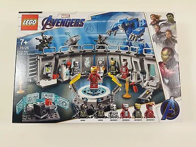 Buy LEGO Marvel 76125 Iron Man Hall Of Armor (2020) | New, Unopened, Great Condition • 100£
