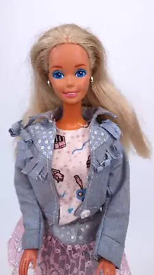 Buy Feeling Fun Jeans Barbie Doll Vintage 1988 With Original Clothing Mattel • 25.18£