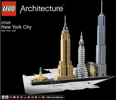 Buy LEGO® 21028 Set New York Statue Of Liberty Empire States Building Architecture  • 42.94£