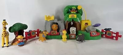 Buy Little People Big Animal Zoo With Zoo Keeper Animals Fisher Price Working Sounds • 28.99£
