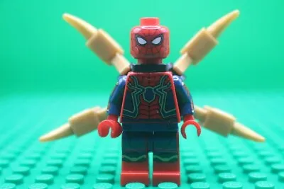 Buy Lego Super Heroes Iron Spider-Man Minifigure Sh510 From Set 76108 (#1105) • 19.99£
