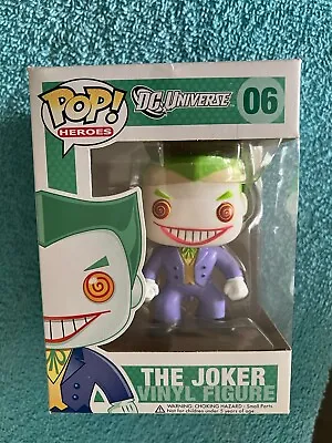 Buy The Joker Purple Suit Funko Pop Vinyl Figure #06 DC Super Heroes Batman • 11.95£