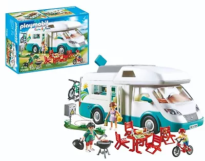 Buy PLAYMOBIL 70088 Family Fun Camper Van With Furniture • 59.99£