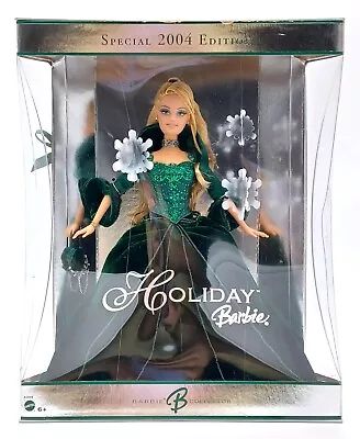 Buy 2004 Holiday Barbie Collector Doll / Special 2004 Edition / Mattel B5848, NrfB • 77.59£