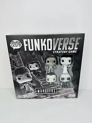 Buy Funkoverse Strategy Game Universal Monsters #100 (2022) Boardgame & 4 Pops NEW • 23.67£