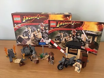 Buy LEGO Indiana Jones 7620 Motorcycle Chase 2.0 Edition With Holy Grail. Mint! • 39.50£