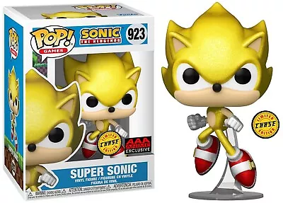 Buy Funko Pop! SUPER SONIC AAA CHASE #923 Sonic Hedgehog Figure NEW & IN STOCK UK! • 64.95£