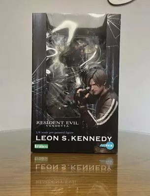 Buy Kotobukiya ArtFX Resident Evil Vendetta Leon S. Kennedy 1/6 Scale Figure • 175£