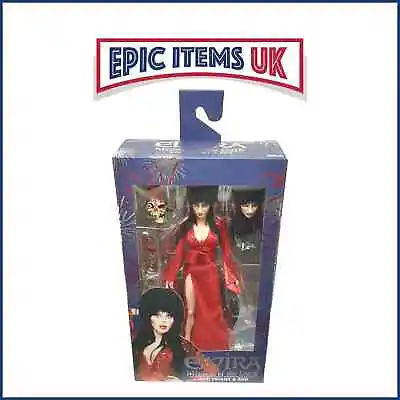 Buy Elvira Mistress Of The Dark Red Fright & Boo 8” Clothed Action Figure - NECA • 39.99£