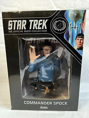 Buy Star Trek Eaglemoss Official Busts Collection #2 - Commander Spock Figure Model • 24.99£