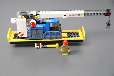 Buy Lego Train City Cargo Freight Crane Wagon Trailer Railway From 60198 No Wheels • 22.99£