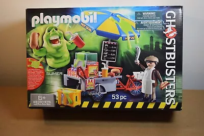 Buy Playmobil GHOSTBUSTERS 9222 SLIMER & HOT DOG STAAND PLAYSET • 45£