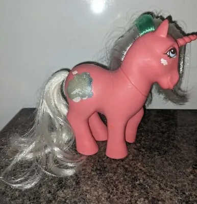 Buy Vintage G1 My Little Pony Magic Message Pony Cloud Dreamer Pink Hasbro 1984 Rare • 26.99£