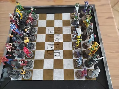 Buy Marvel Chess Chec Set 1 Marvel - Eaglemoss - 32 Pieces • 325.46£