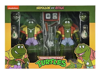 Buy NECA Teenage Mutant Ninja Turtles Cartoon Series - Napoleon & Atilla 2-Pack • 39.99£