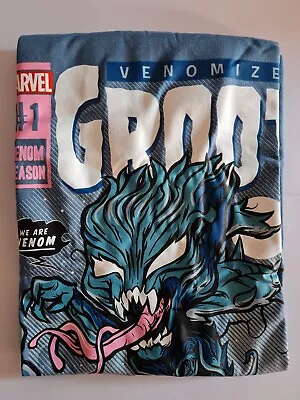 Buy Venomized Groot Marvel Funko Pop Tee T-shirt Size Large • 7.50£