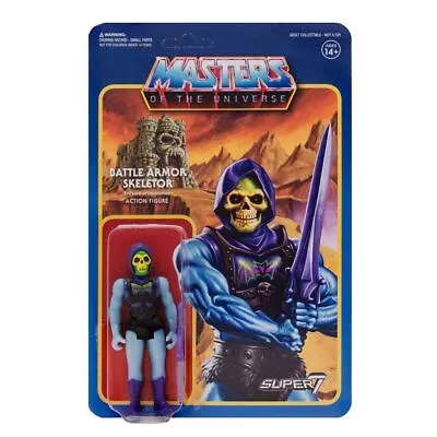 Buy Masters Of The Universe Reaction: Battle Armor Skeletor By Super 7 • 28.97£