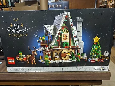 Buy LEGO CHRISTMAS 10275  ElLF’S CLUBHOUSE - BRAND NEW, SEALED, DRY, SMOKE-FREE HOME • 157.87£