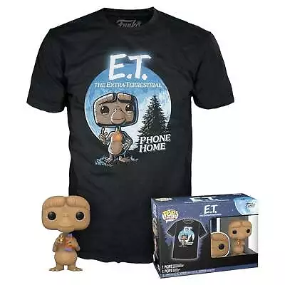 Buy Funko Pop! & Tee E.T. The Extra Terrestrial - E.T With Candy Vinyl Figure • 24£