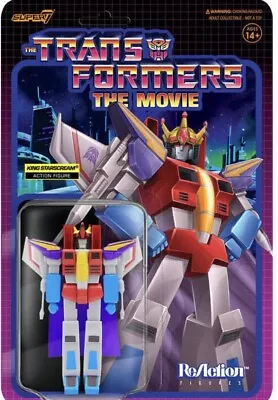 Buy Super 7 Transformers The Movie ReAction 3.75” King Starscream Figure NOC 9 • 11.99£