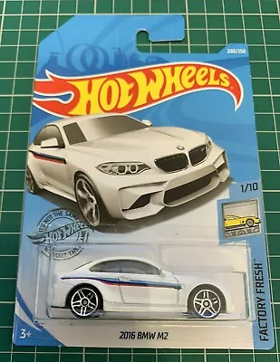 Buy Hot Wheels 2016 BMW M2 White Factory Fresh Number 200 New And Unopened • 26.99£
