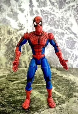 Buy Marvel Legends Magnetic Feet Spider-man Deadpool Head Toybiz 2001 Figure    • 56.62£