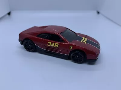 Buy Hot Wheels - Ferrari 348 Dark Red - Diecast Collectible - 1:64 Scale - USED (2) • 3.50£