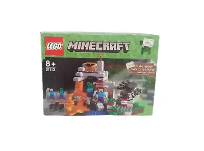 Buy LEGO Minecraft The Cave 21113 Age 8+ Construction Toy Bricks Pieces Genuine Box • 9.99£
