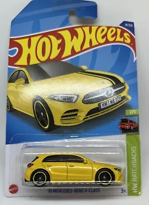 Buy Hot Wheels 2019 Mercedes-Benz A Class Yellow HW Hatchbacks No 18 New & Unopened • 19.99£