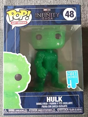 Buy Funko Pop! Art Series- MARVEL - Hulk #48 Infinity Saga - Hard Case • 5.99£