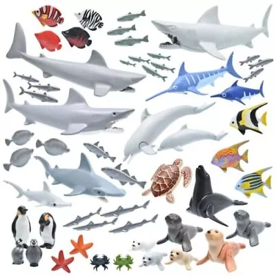 Buy Playmobil Animals Animal Fish See Ocean Aquarium Shark Sea Creatures • 2.14£