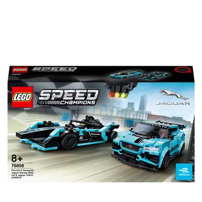 Buy LEGO Speed Champions Formula E Panasonic Jaguar Racing GEN2 Car & Jaguar I-PACE • 60£