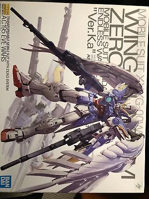 Buy Bandai Wing Gundam Zero EW MG Ver.Ka 1/100 Scale Model Kit • 70£