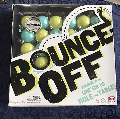 Buy Mattel BOUNCE OFF Game 7+ Years Family Fun Missing Instruction Sheet • 4.82£