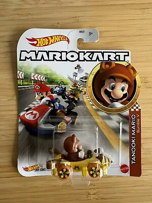 Buy Mario Kart Hot Wheels - Tanooki Bumble V Die Cast Vehicle (Brand New) • 19.99£