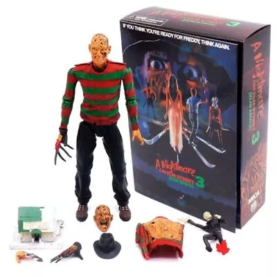 Buy NECA Freddy Krueger Nightmare On Elm Street 3 Dream 7  Action Figure Model Toy- • 31.91£