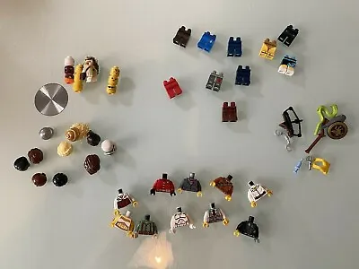 Buy LEGO Minifigures Bundle 10 Of Each Body Part Christmas Star Wars, Potter  • 10.15£