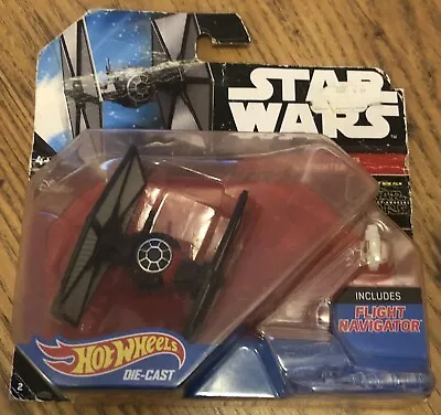 Buy Hot Wheels Star Wars First Order Special Forces TIE Fighter Starship - CKJ67  • 6£
