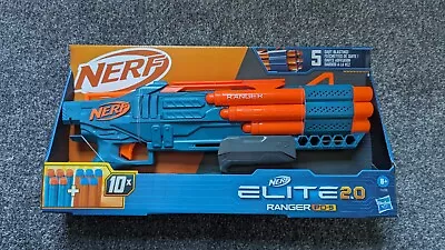 Buy Nerf Gun, Elite 2.0 Ranger, Soft Dart Air Powered Launcher (PD-5) Air Blaster.,. • 10£