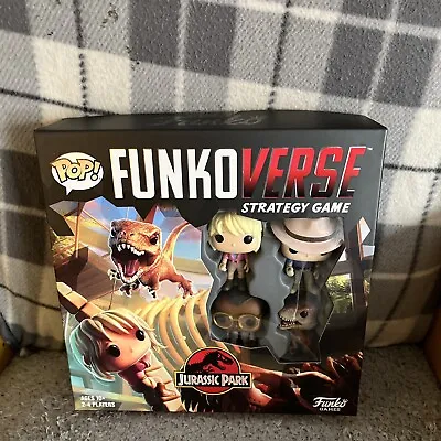 Buy Funko POP Funkoverse Jurassic Park 100 Strategy Game & Figures Unused • 13.99£