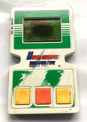 Buy Vintage 1983 BANDAI HYPER OLYMPIC THROWING TYPE - LCD GAME (Good Condition) • 12.50£