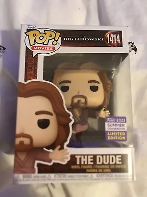 Buy Funko Pop The Big Lebowski The Dude SDCC #1414 + Free Protector • 32.50£