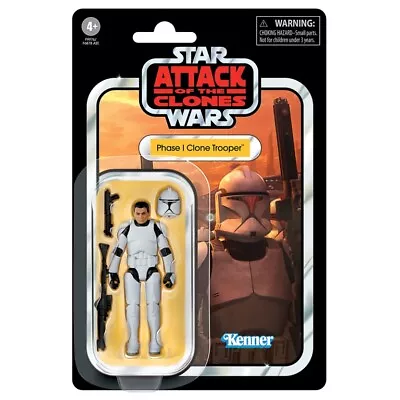 Buy Star Wars The Vintage Collection 3.75  Phase I Clone Trooper (Attack Of The Clon • 19.99£
