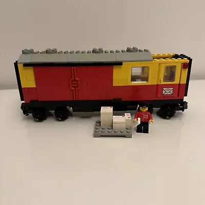 Buy LEGO 7819 - Postal Container Wagon Car 1983 - 99% Complete - Train 12V • 149.99£