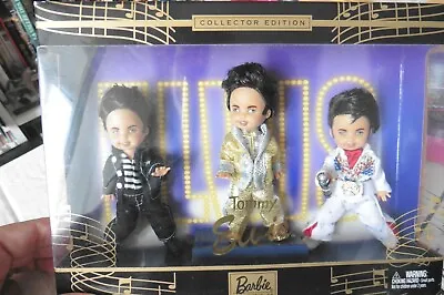 Buy Barbie Collectibles Kelly Trio Tommy As Elvis Presley 2003 Mattel Collector • 91.47£